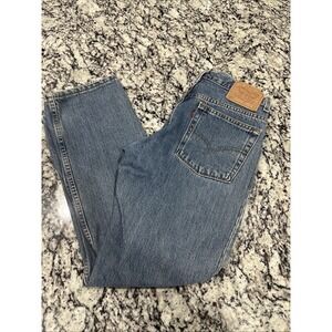 VINTAGE LEVIS 505 SLIM FIT STRAIGHT LEG‎ 100% COTTON DENIM BLUE JEANS 11 S